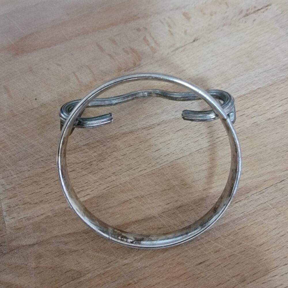 Silverplate Tilted base for sugar bowl (use with cubes) made in England
